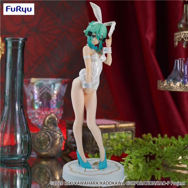 Furyu Corporation Sinon White Pearl Ver. BiCute Bunnies Figure " Sword Art Online "