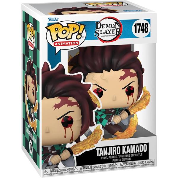 Funko POP! ANIME Demon Slayer Tanjiro Kamado (Sun Breathing) #1748