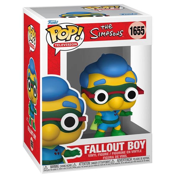 Funko POP! TV: The Simpsons Milhouse as Fallout Boy #1655