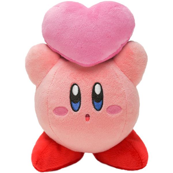 Nintendo Kirby Heart 5" Plush - Collectible Stuffed Plushie