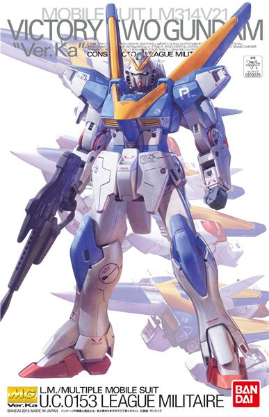 BANDAI Hobby MG 1/100 V2 Gundam (Ver. Ka) "Victory Gundam" Model kit