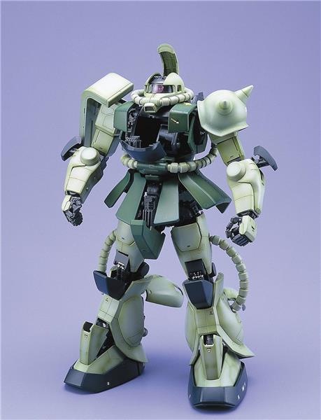 BANDAI Hobby PG 1/60 MS-06F Zaku II Green "Mobile Suit Gundam" Model Kit