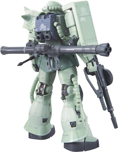 BANDAI Spirits Hobby RG 1/144 #04 MS-06F Zaku II "Mobile Suit Gundam" Model Kit