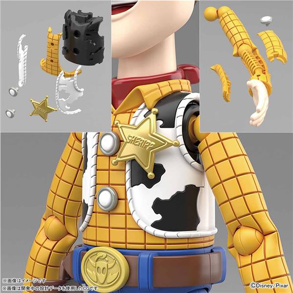 BANDAI Hobby Cinema-Rise Standard Woody "Toy Story 4" Model Kit