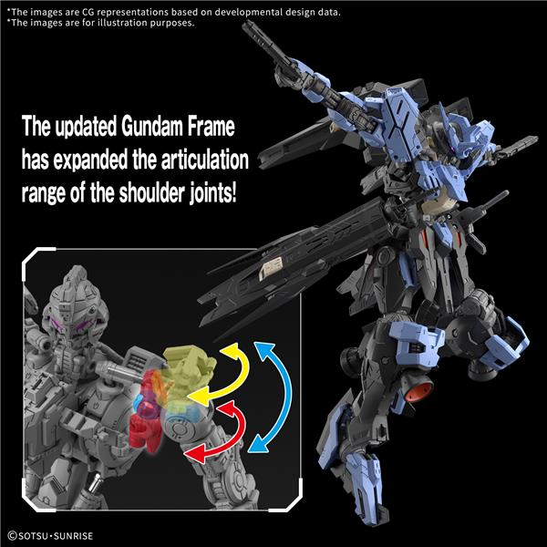 BANDAI Hobby MG 1/100 Gundam Vidar " Gundam Iron-Blooded Orphans IBO " Model kit