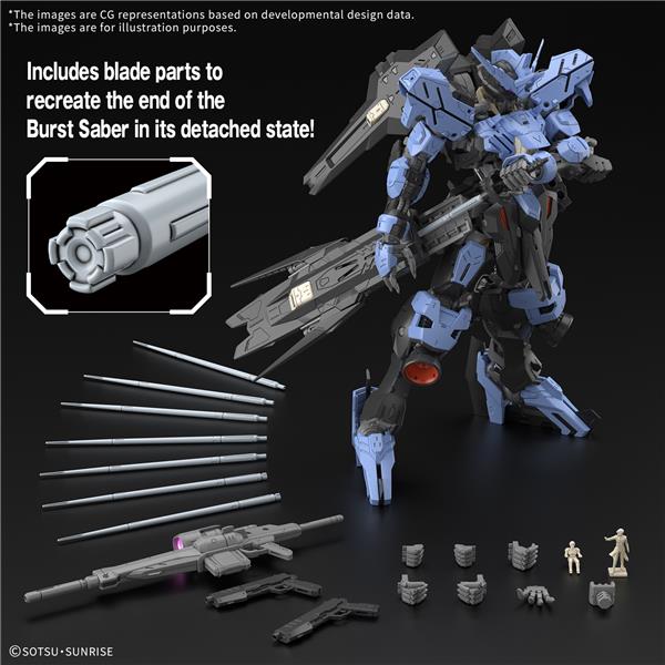 BANDAI Hobby MG 1/100 Gundam Vidar " Gundam Iron-Blooded Orphans IBO " Model kit