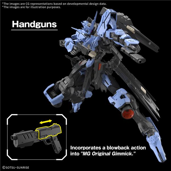 BANDAI Hobby MG 1/100 Gundam Vidar " Gundam Iron-Blooded Orphans IBO " Model kit