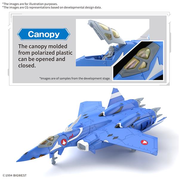 BANDAI Hobby HG 1/100 VF-22S STURMVOGEL ? MAXIMILIAN JENIUS USE "MACROSS 7" Model Kit