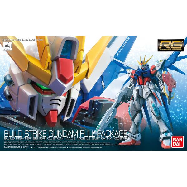 BANDAI Hobby RG 1/144 #23 Build Strike Gundam Full Package ' Gundam Build Fighter ' Model Kit