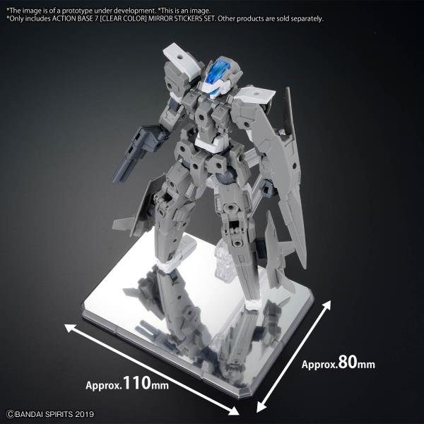 BANDAI Hobby Action Base 7 1/144 [CLEAR COLOR] MIRROR STICKERS SET