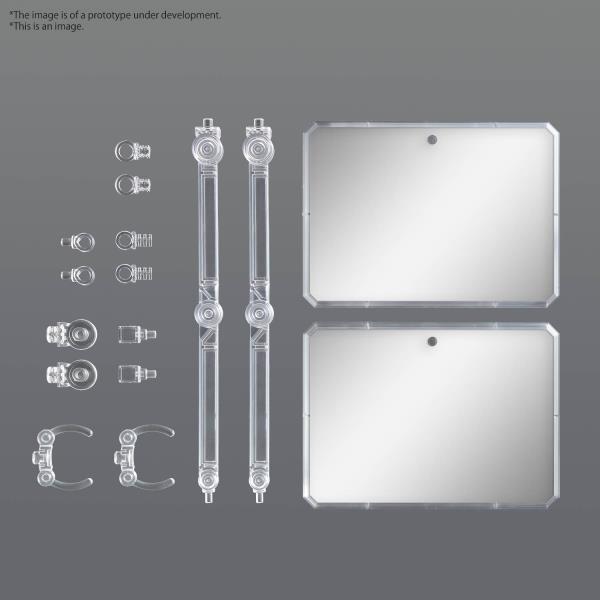 BANDAI Hobby Action Base 7 1/144 [CLEAR COLOR] MIRROR STICKERS SET