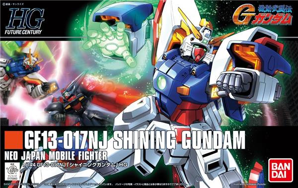 BANDAI Hobby HGFC 1/144 #127 Shining Gundam " G Gundam " Model Kit