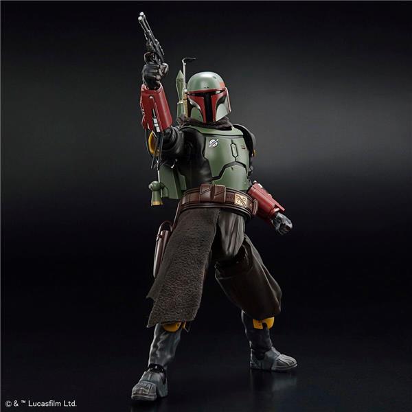 BANDAI Hobby Star Wars Boba Fett (The Mandalorian) 1:12 Scale Model Kit