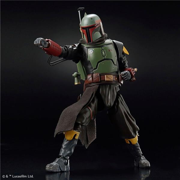 BANDAI Hobby Star Wars Boba Fett (The Mandalorian) 1:12 Scale Model Kit