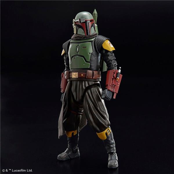 BANDAI Hobby Star Wars Boba Fett (The Mandalorian) 1:12 Scale Model Kit