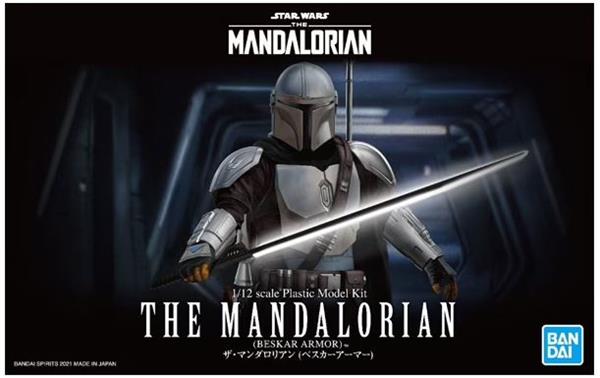 BANDAI Hobby Star Wars The Mandalorian Beskar Armor 1:12 Scale Model Kit