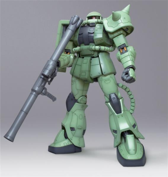 BANDAI Hobby Mega Size Model - 1/48 Scale MS-06 Zaku II "Mobile Suit Gundam" Model Kit