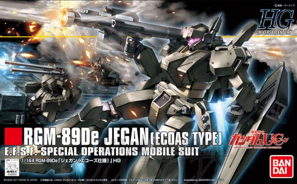 BANDAI Hobby HGUC 1/144 #123 Jegan ECOAS Type "Gundam UC" Model Kit