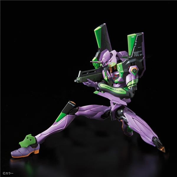 Bandai Hobby RG Evangelion Unit 01 EVA 01 DX Transport Platform Set 'Evangelion' Model Kit