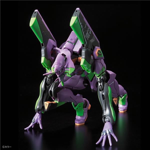 Bandai Hobby RG Evangelion Unit 01 EVA 01 DX Transport Platform Set 'Evangelion' Model Kit