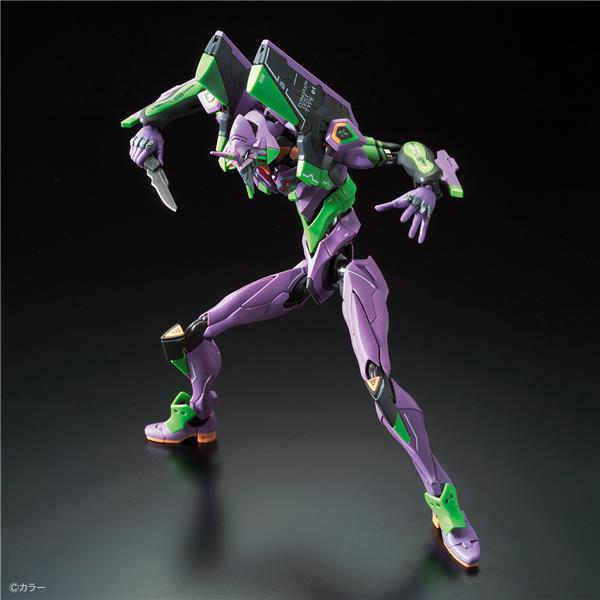 Bandai Hobby RG Evangelion Unit 01 EVA 01 DX Transport Platform Set 'Evangelion' Model Kit