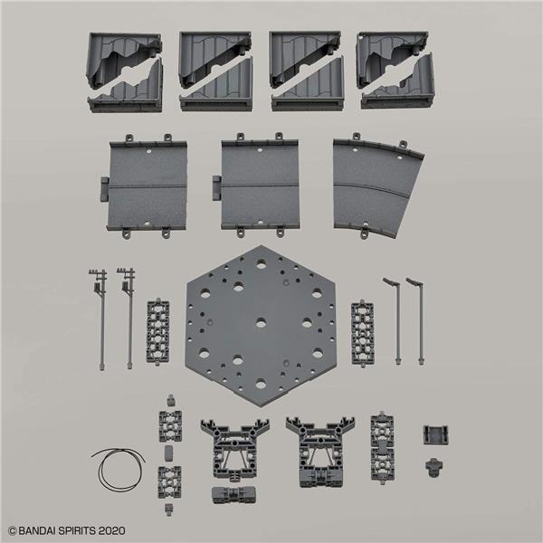 BANDAI Hobby 30mm CUSTOMIZE SCENE BASE (CITY AREA Ver.) for 1/144 Scale