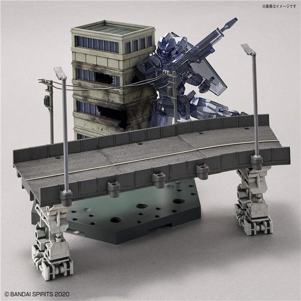 BANDAI Hobby 30mm CUSTOMIZE SCENE BASE (CITY AREA Ver.) for 1/144 Scale