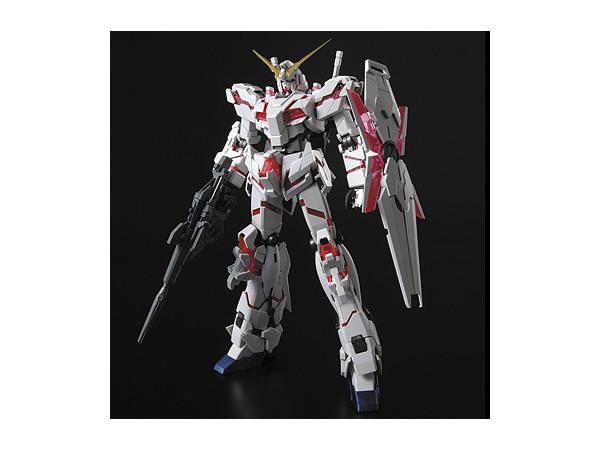 BANDAI Hobby MG 1/100 Unicorn Gundam (Screen Image Special) with MS Cage  'Gundam UC' Model kit