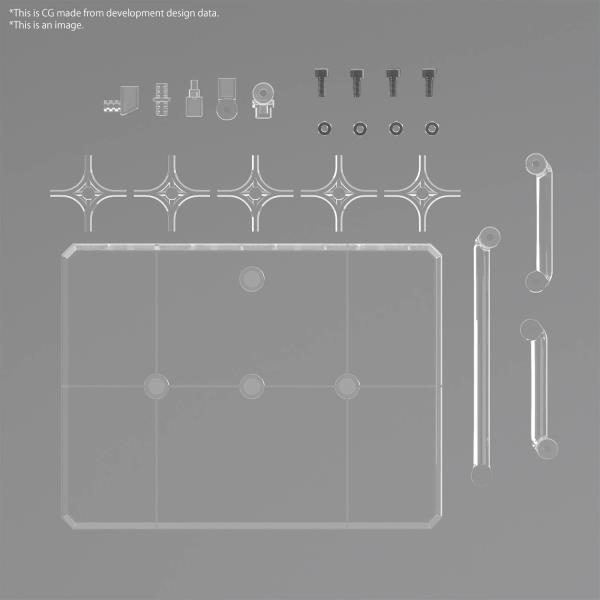 BANDAI Hobby Action Base 8 1/100 [CLEAR COLOR]