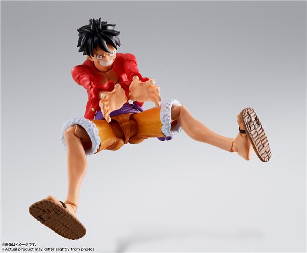 BANDAI Spirits S.H.Figuarts Monkey.D.Luffy -The Raid On Onigashima- "One Piece" Action Figure (SHF Figuarts)