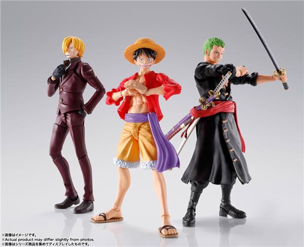 BANDAI Spirits S.H.Figuarts Monkey.D.Luffy -The Raid On Onigashima- "One Piece" Action Figure (SHF Figuarts)