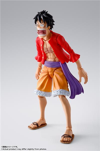 BANDAI Spirits S.H.Figuarts Monkey.D.Luffy -The Raid On Onigashima- "One Piece" Action Figure (SHF Figuarts)