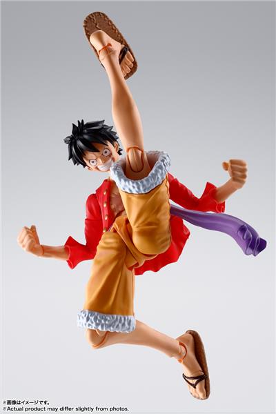 BANDAI Spirits S.H.Figuarts Monkey.D.Luffy -The Raid On Onigashima- "One Piece" Action Figure (SHF Figuarts)