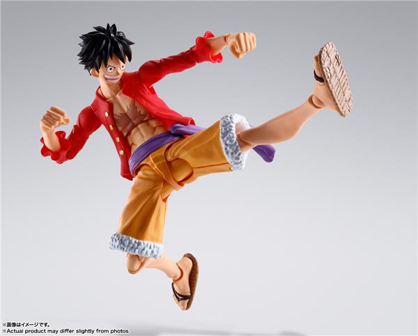 BANDAI Spirits S.H.Figuarts Monkey.D.Luffy -The Raid On Onigashima- "One Piece" Action Figure (SHF Figuarts)