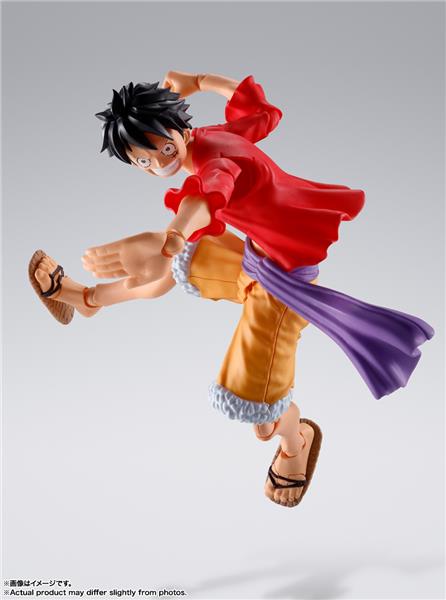 BANDAI Spirits S.H.Figuarts Monkey.D.Luffy -The Raid On Onigashima- "One Piece" Action Figure (SHF Figuarts)