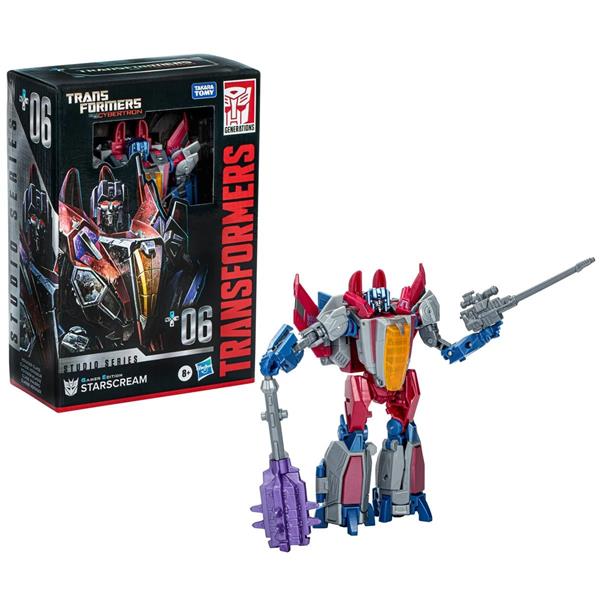 Hasbro Transformers Studio Series Voyager Class Gamer Edition War for Cybertron Starscream