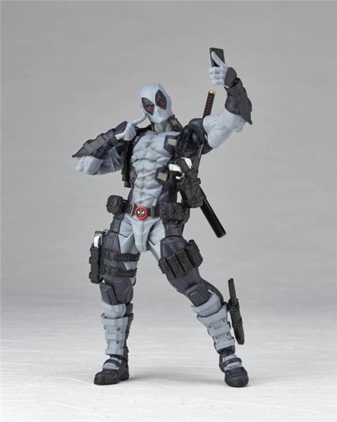 Kaiyodo Revoltec AMAZING YAMAGUCHI DEADPOOL Ver.2.5 (X-Force Color) Action Figure