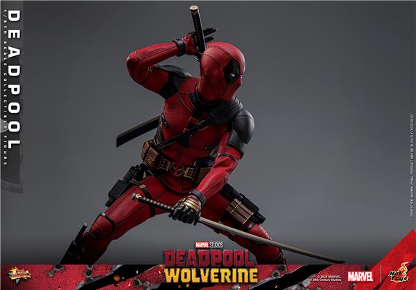 Hot Toys Movie Masterpiece Sixth Scale Deadpool & Wolverine - Deadpool