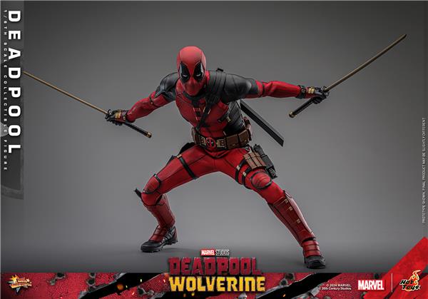 Hot Toys Movie Masterpiece Sixth Scale Deadpool & Wolverine - Deadpool