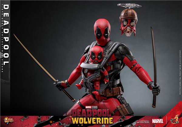 Hot Toys Movie Masterpiece Sixth Scale Deadpool & Wolverine - Deadpool