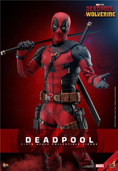 Hot Toys Movie Masterpiece Sixth Scale Deadpool & Wolverine - Deadpool