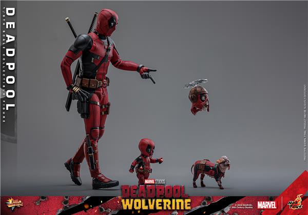 Hot Toys Movie Masterpiece Sixth Scale Deadpool & Wolverine - Deadpool