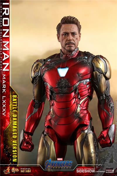 Hot Toys Avengers: Endgame Iron Man Mark LXXXV (Battle Damaged Ver.) 1/6 Sixth Scale Collectible Figure