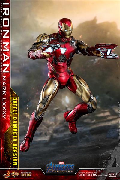 Hot Toys Avengers: Endgame Iron Man Mark LXXXV (Battle Damaged Ver.) 1/6 Sixth Scale Collectible Figure