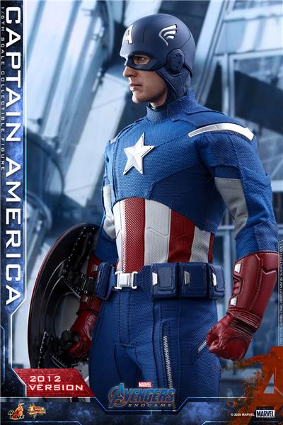 Hot Toys Avengers: Endgame Captain America (2012 Version) 1/6 Sixth Scale Collectible Figure