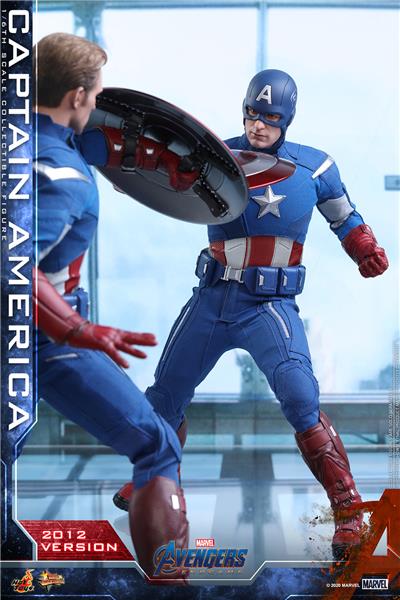 Hot Toys Avengers: Endgame Captain America (2012 Version) 1/6 Sixth Scale Collectible Figure