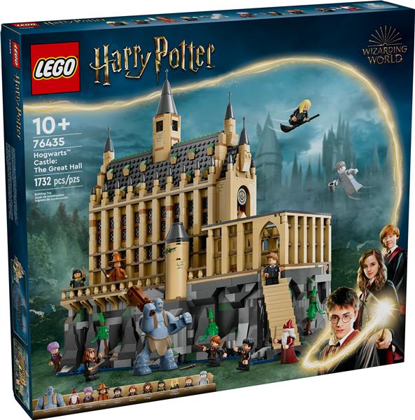 LEGO Harry Potter Hogwarts Castle: The Great Hall Building Toy 76435