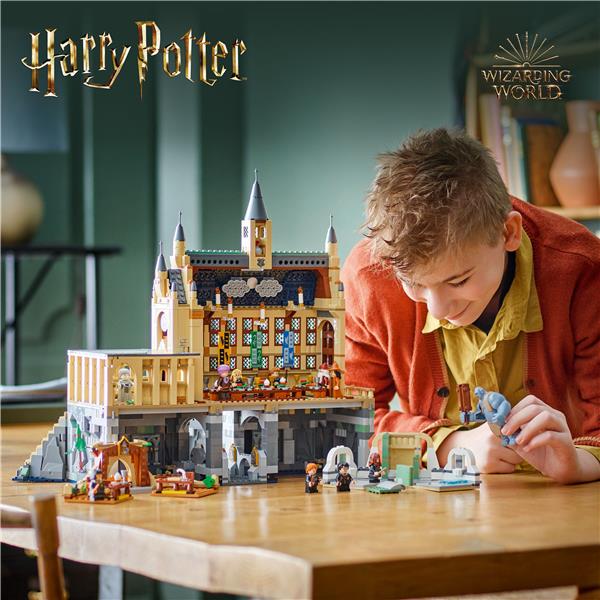 LEGO Harry Potter Hogwarts Castle: The Great Hall Building Toy 76435