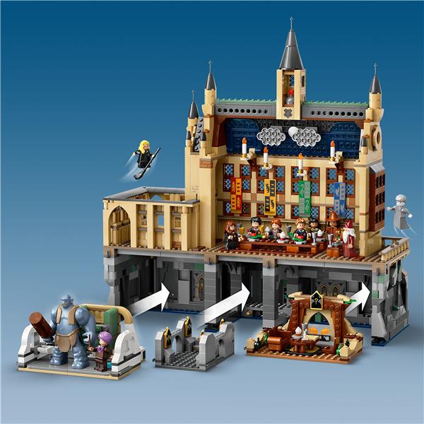 LEGO Harry Potter Hogwarts Castle: The Great Hall Building Toy 76435