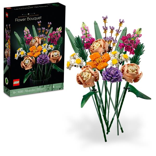 LEGO Icons Flower Bouquet Botanical Collection Building Set 10280